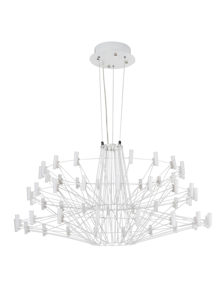 Step into Design Lampa wisząca MADAME L biała 100cm