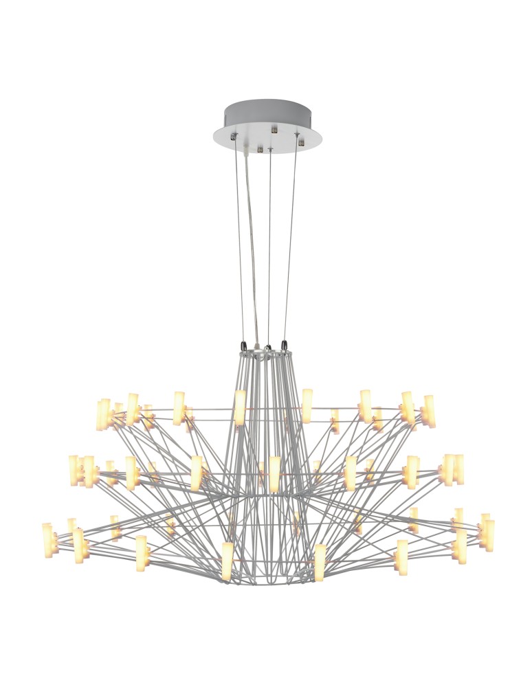 Step into Design Lampa wisząca MADAME L biała 100cm