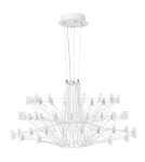 Lampy wiszące designerskie - Step into Design Lampa wisząca MADAME L biała 100cm - product 4