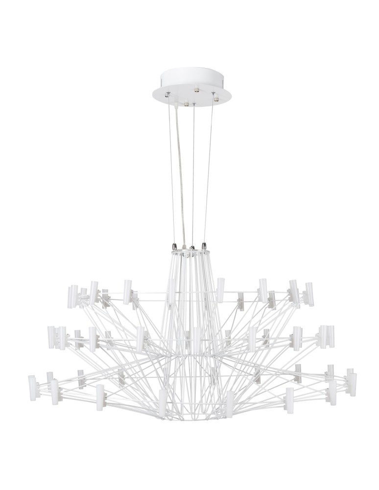 Step into Design Lampa wisząca MADAME L biała 100cm