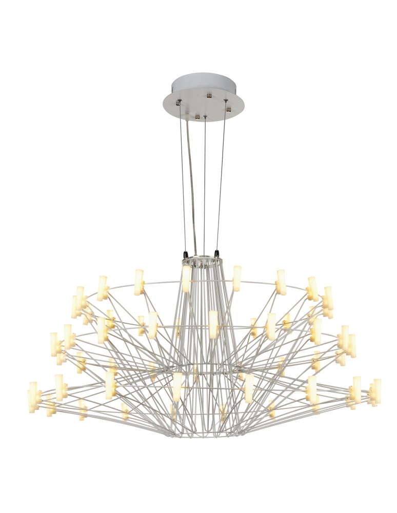 Step into Design Lampa wisząca MADAME L biała 100cm