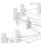 Lampy wiszące designerskie - Step into Design Lampa wisząca MADAME L biała 100cm - product 6