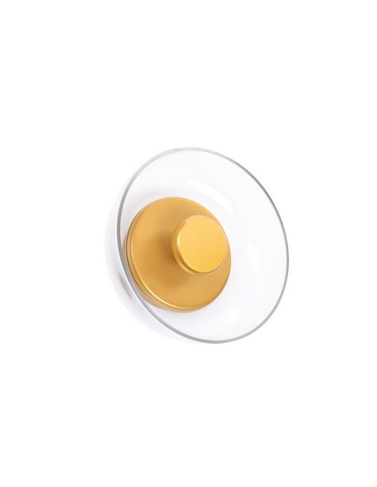 Step into Design Lampa ścienna DISCO LED złota 23cm Step into Design Lampa ścienna DISCO LED złota 23cm