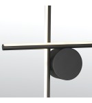 Step into Design Lampa ścienna ASTA czarna 78cm Step into Design Lampa ścienna ASTA czarna 78cm