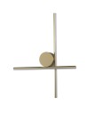 Step into Design Lampa ścienna ASTA złota 78cm