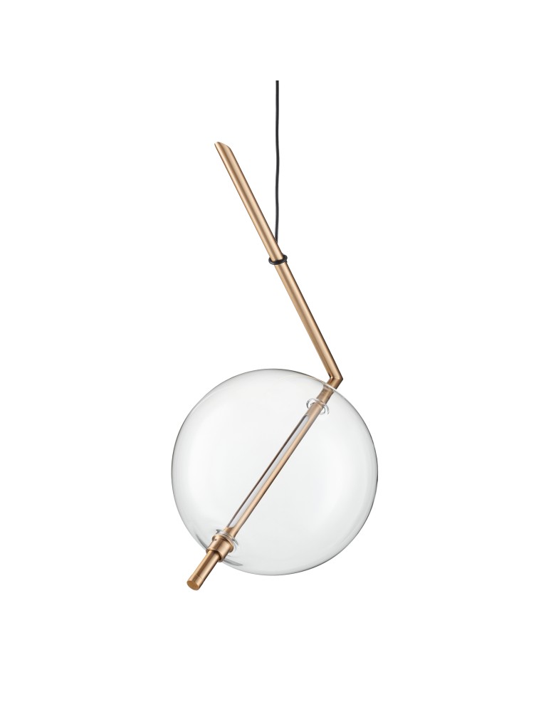 Step into Design Lampa wisząca AMORE- 1 złota 24cm