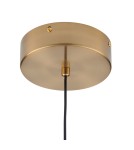 Lampy wiszące kule - Step into Design Lampa wisząca AMORE- 1 złota 24cm - product 6