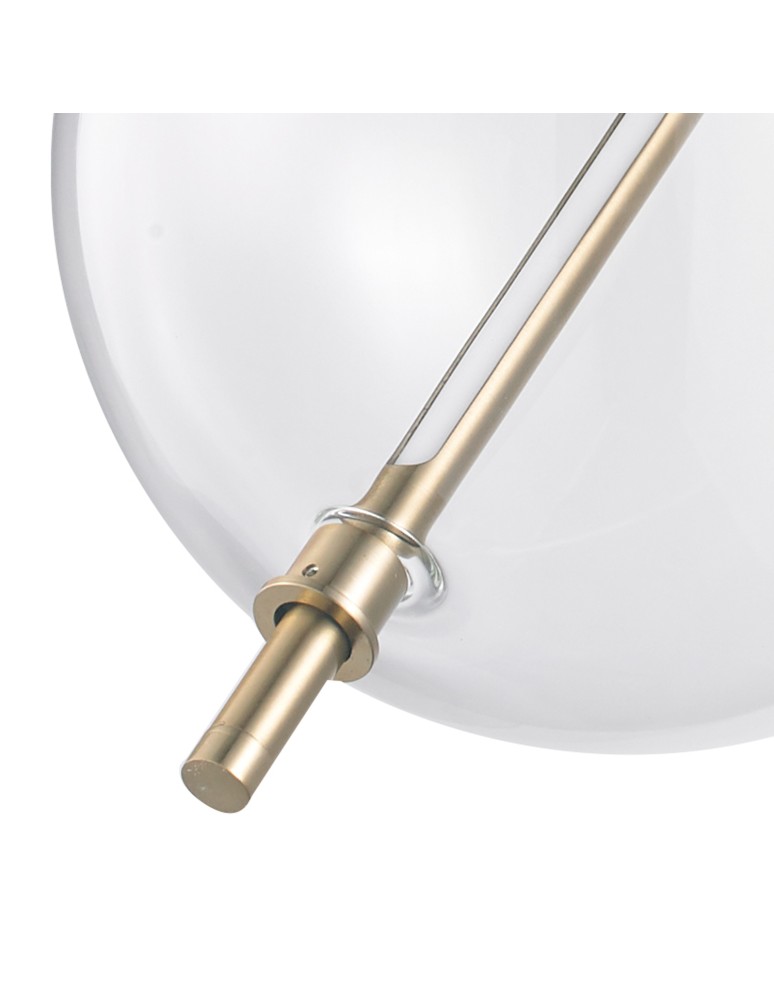 Step into Design Lampa wisząca AMORE- 1 złota 24cm