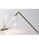 Lampy stołowe designerskie - Step into Design Lampa stołowa AMORE złota 25cm  - product 1
