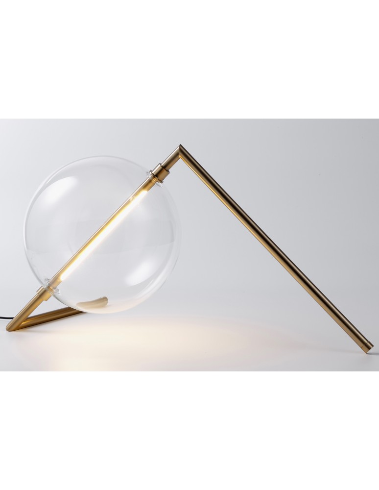 Step into Design Lampa stołowa AMORE złota 25cm 