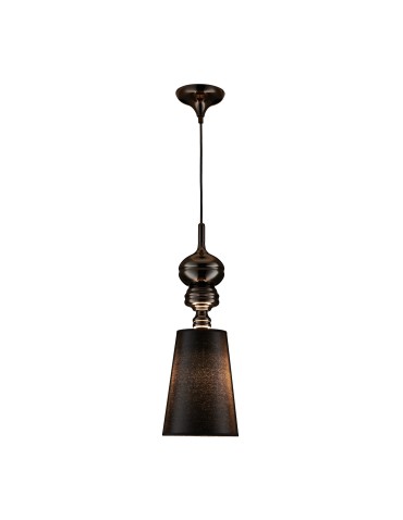 Step into Design Lampa wisząca QUEEN-1 czarna 18cm - produkt 2