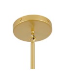 Step into Design Lampa wisząca MODERN ORCHID-9 złoto - szara 150cm Step into Design Lampa wisząca MODERN ORCHID-9 złoto - szara 150cm