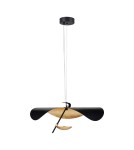Step into Design Lampa wisząca ENIGMA LED czarno złota 60cm Step into Design Lampa wisząca ENIGMA LED czarno złota 60cm