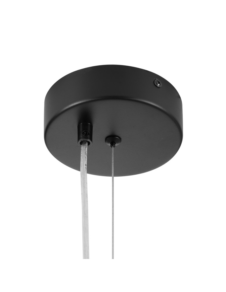 Step into Design Lampa wisząca ENIGMA LED czarno złota 60cm Step into Design Lampa wisząca ENIGMA LED czarno złota 60cm