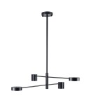 Lampy wiszące LED - Step into Design Lampa wisząca CLEX - 4P LED czarna 100cm - product 3