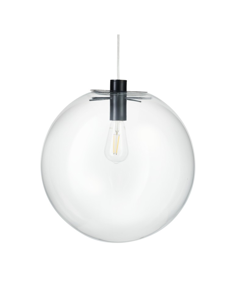 Step into Design Lampa wisząca TONDA czarna 40cm Step into Design Lampa wisząca TONDA czarna 40cm