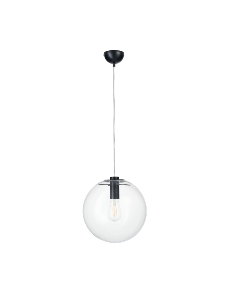Step into Design Lampa wisząca TONDA czarna 30cm Step into Design Lampa wisząca TONDA czarna 30cm