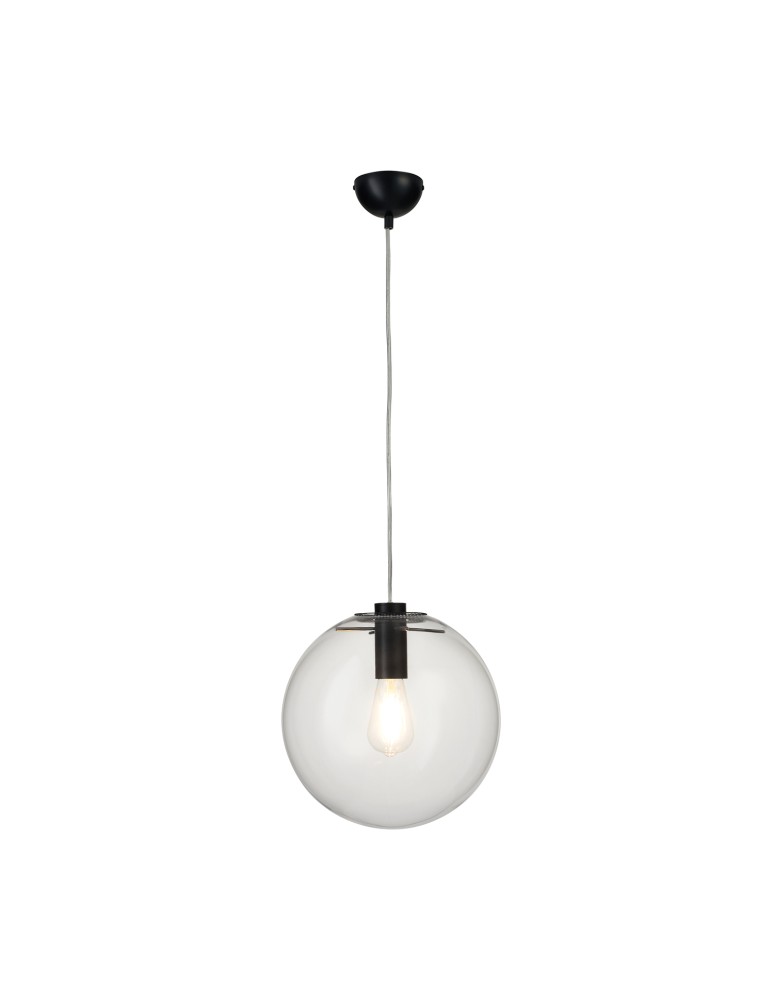 Step into Design Lampa wisząca TONDA czarna 30cm Step into Design Lampa wisząca TONDA czarna 30cm