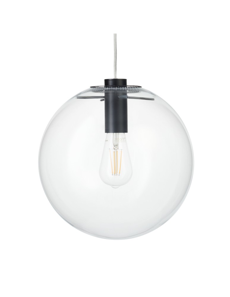 Step into Design Lampa wisząca TONDA czarna 30cm Step into Design Lampa wisząca TONDA czarna 30cm