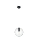 Step into Design Lampa wisząca TONDA czarna 25cm Step into Design Lampa wisząca TONDA czarna 25cm