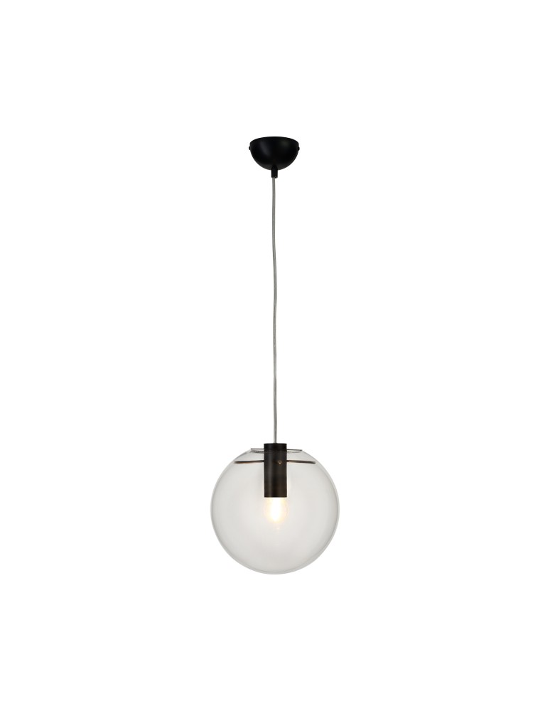 Step into Design Lampa wisząca TONDA czarna 25cm Step into Design Lampa wisząca TONDA czarna 25cm