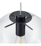 Step into Design Lampa wisząca TONDA czarna 25cm Step into Design Lampa wisząca TONDA czarna 25cm