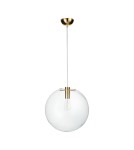 Step into Design Lampa wisząca TONDA złota 40cm Step into Design Lampa wisząca TONDA złota 40cm