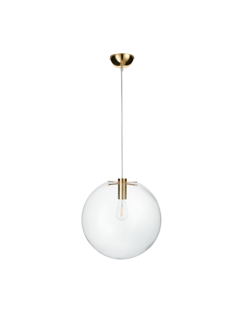 Step into Design Lampa wisząca TONDA złota 40cm Step into Design Lampa wisząca TONDA złota 40cm