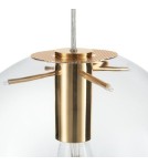 Step into Design Lampa wisząca TONDA złota 40cm Step into Design Lampa wisząca TONDA złota 40cm
