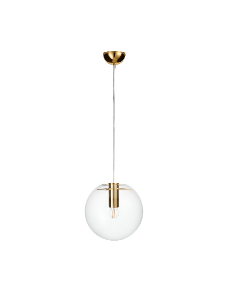 Step into Design Lampa wisząca TONDA złota 25cm Step into Design Lampa wisząca TONDA złota 25cm