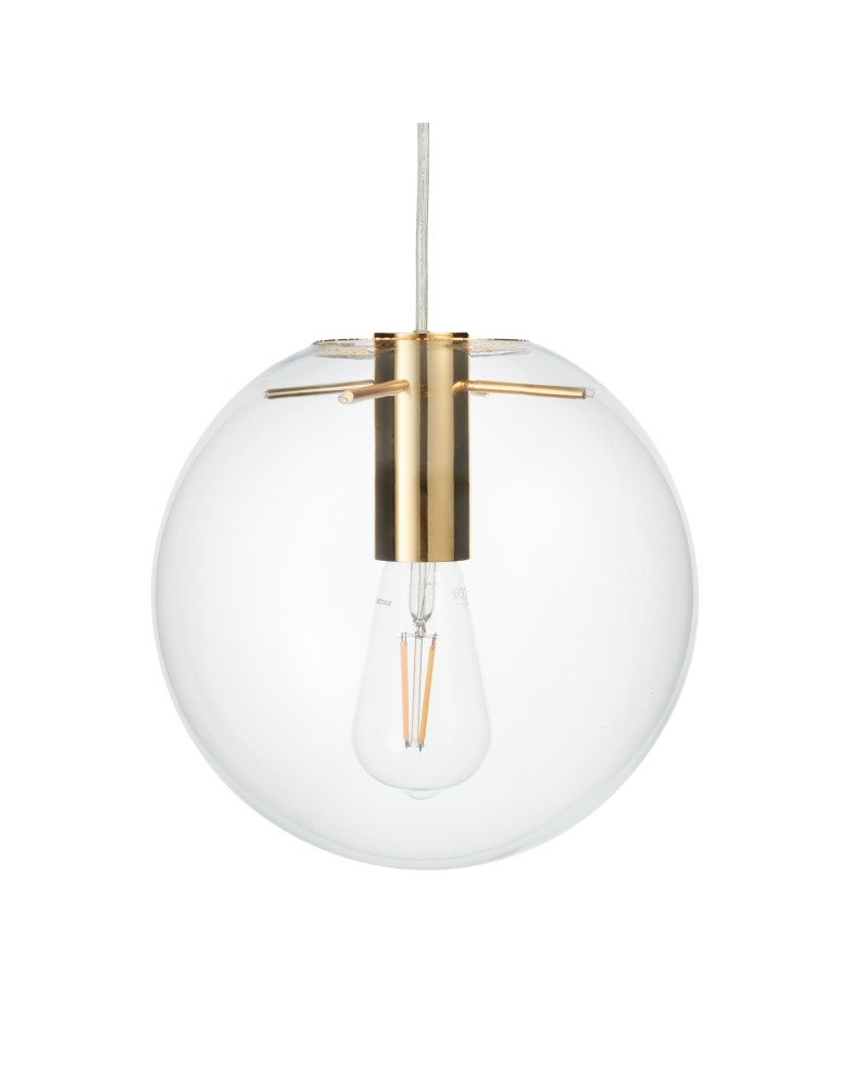 Step into Design Lampa wisząca TONDA złota 25cm Step into Design Lampa wisząca TONDA złota 25cm