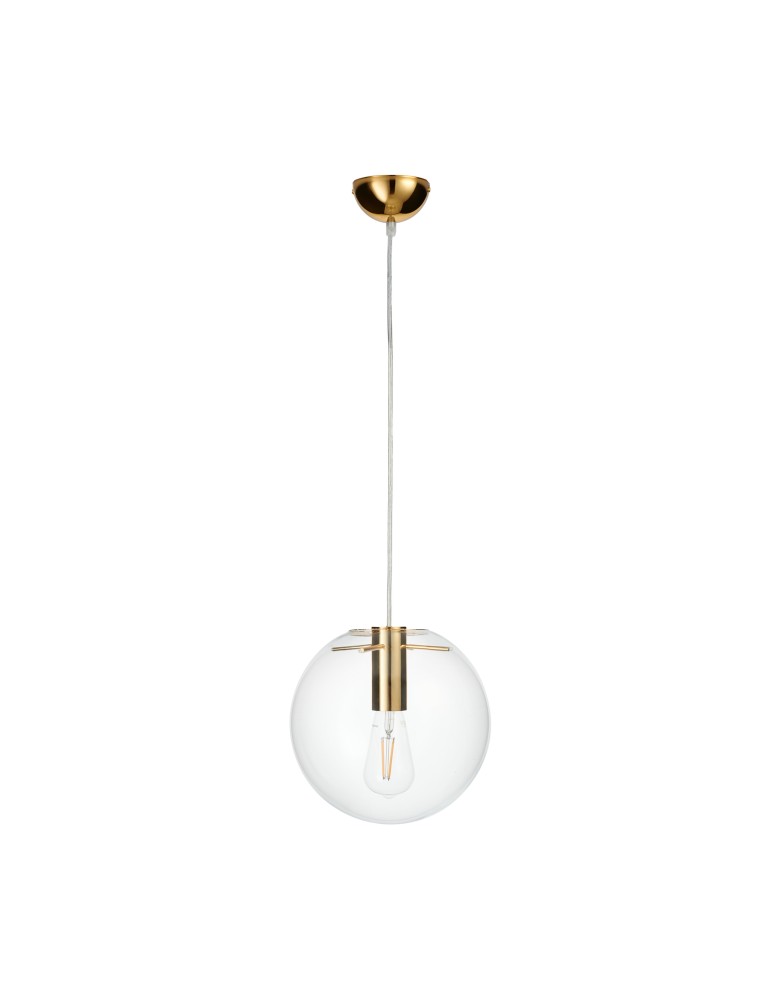 Step into Design Lampa wisząca TONDA złota 25cm Step into Design Lampa wisząca TONDA złota 25cm