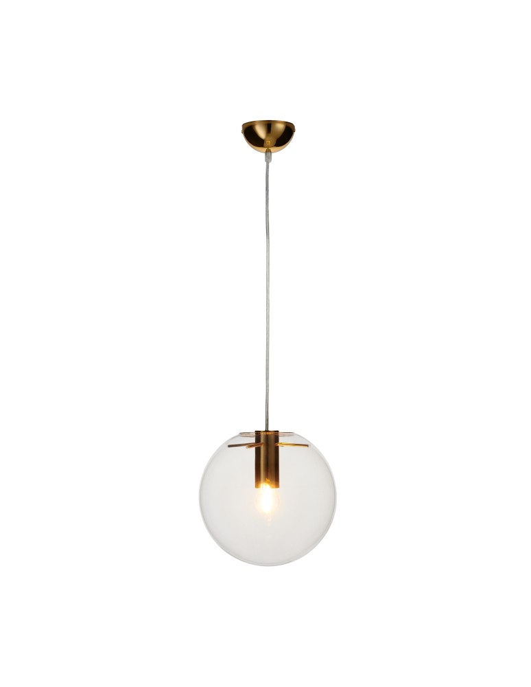 Step into Design Lampa wisząca TONDA złota 25cm Step into Design Lampa wisząca TONDA złota 25cm
