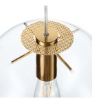Step into Design Lampa wisząca TONDA złota 25cm Step into Design Lampa wisząca TONDA złota 25cm