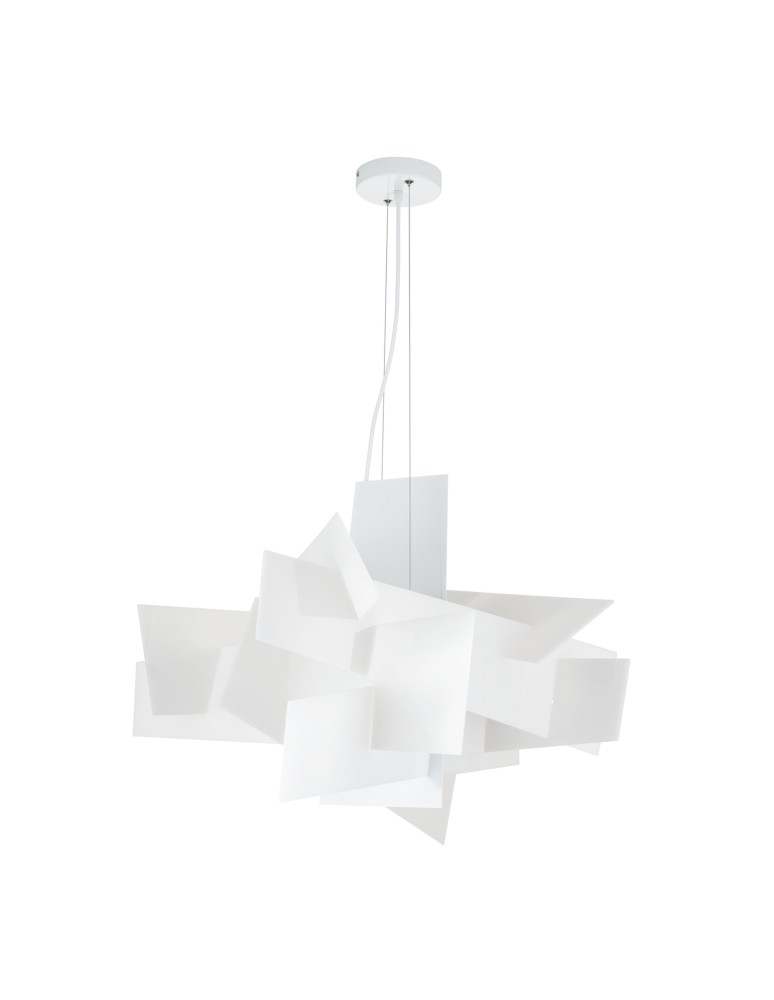 Step into Design Lampa wisząca FAME biała 65cm Step into Design Lampa wisząca FAME biała 65cm