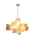 Step into Design Lampa wisząca FAME biała 65cm Step into Design Lampa wisząca FAME biała 65cm