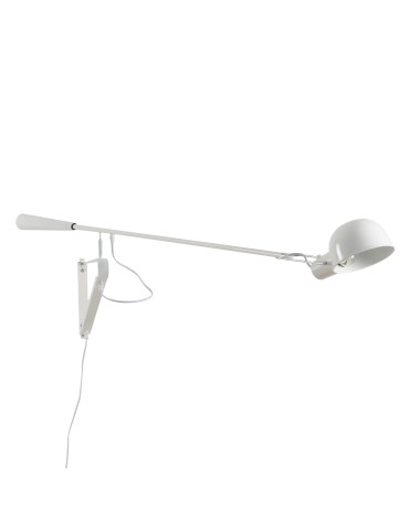 Step into Design Lampa ścienna MOVE S biała 135cm