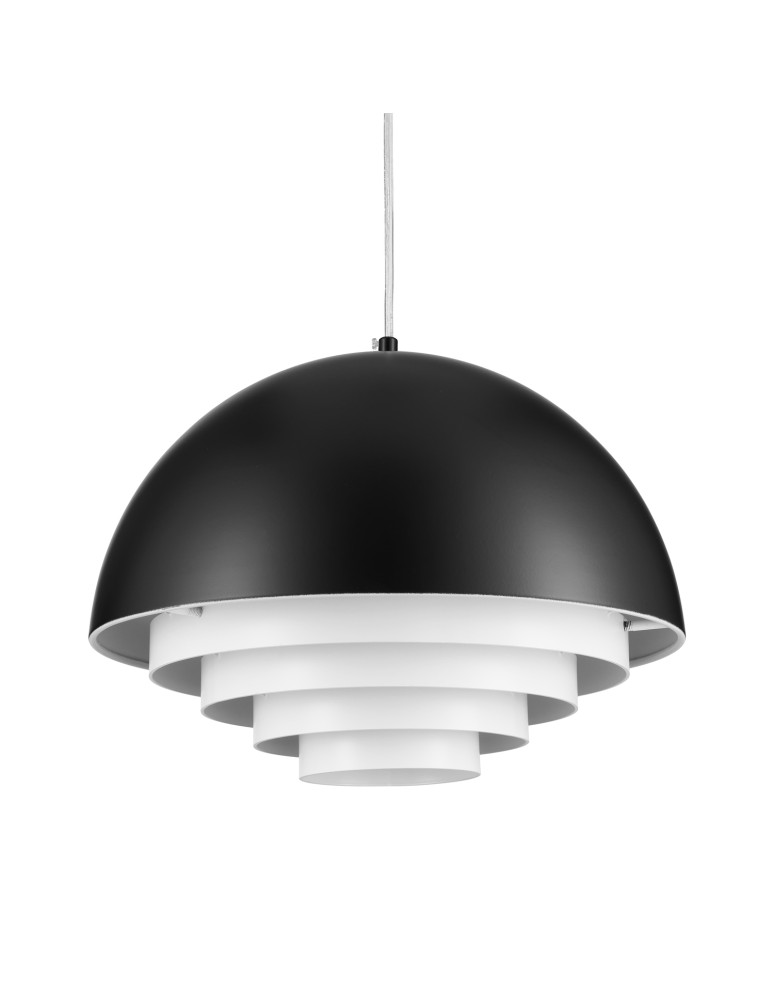 Step into Design Lampa wisząca DIVERSO czarna matowa 35cm Step into Design Lampa wisząca DIVERSO czarna matowa 35cm