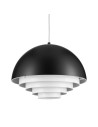Step into Design Lampa wisząca DIVERSO czarna matowa 35cm            