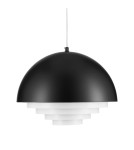 Step into Design Lampa wisząca DIVERSO czarna matowa 35cm Step into Design Lampa wisząca DIVERSO czarna matowa 35cm