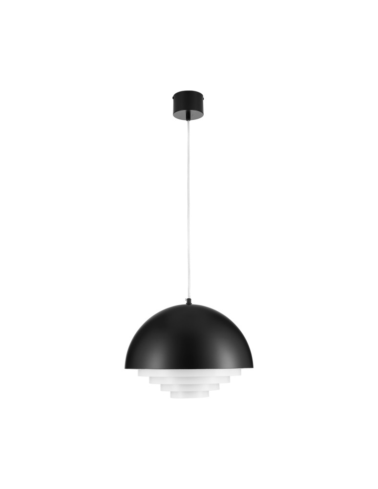 Step into Design Lampa wisząca DIVERSO czarna matowa 35cm Step into Design Lampa wisząca DIVERSO czarna matowa 35cm