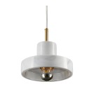 Lampy wiszące pojedyncze - Step into Design Lampa wisząca UNIVERSO marmurowo złota 18cm             - product 7