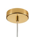Lampy wiszące pojedyncze - Step into Design Lampa wisząca UNIVERSO marmurowo złota 18cm             - product 9