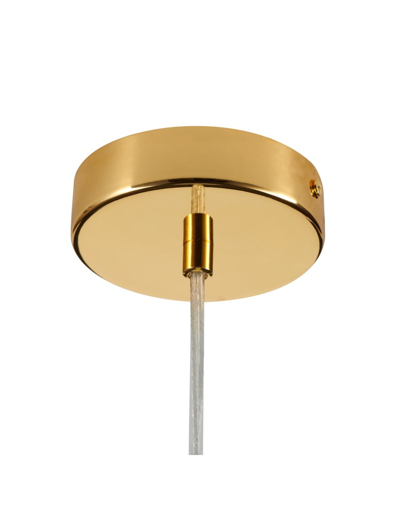 Step into Design Lampa wisząca UNIVERSO marmurowo złota 18cm