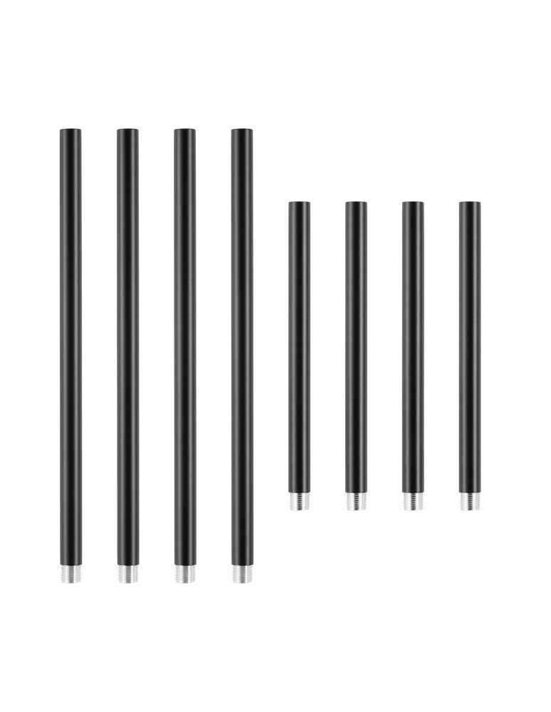 Step into Design Lampa wisząca CLEX - 6P LED czarna 100cm Step into Design Lampa wisząca CLEX - 6P LED czarna 100cm