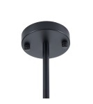 Step into Design Lampa wisząca CLEX - 6P LED czarna 100cm Step into Design Lampa wisząca CLEX - 6P LED czarna 100cm