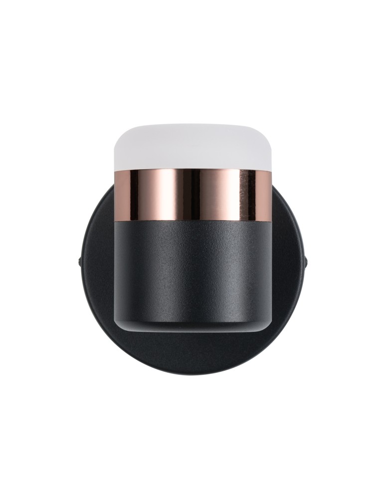 Step into Design Lampa ścienna POCCO LED czarna 16cm Step into Design Lampa ścienna POCCO LED czarna 16cm
