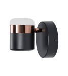 Step into Design Lampa ścienna POCCO LED czarna 16cm Step into Design Lampa ścienna POCCO LED czarna 16cm