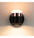 Step into Design Lampa ścienna POCCO LED czarna 16cm Step into Design Lampa ścienna POCCO LED czarna 16cm