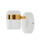 Kinkiety retro - Step into Design Lampa ścienna POCCO LED biała 16cm              - product 1